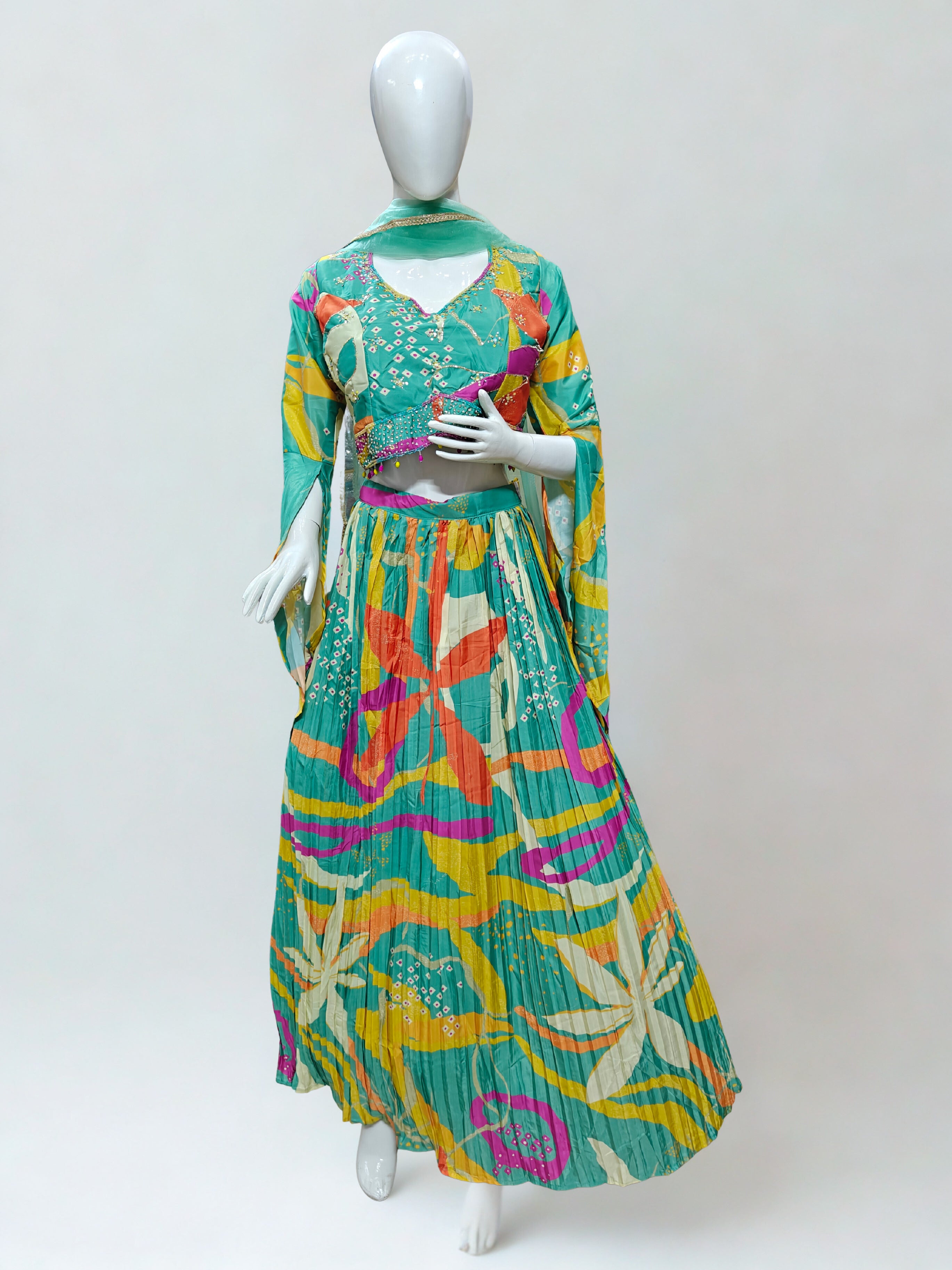 Indian Fusion Crop Tops for Women | Stylish Ethnic Western Wear Online